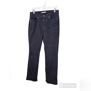 Levis classic straight black jeans size 10  American vintage style jeans